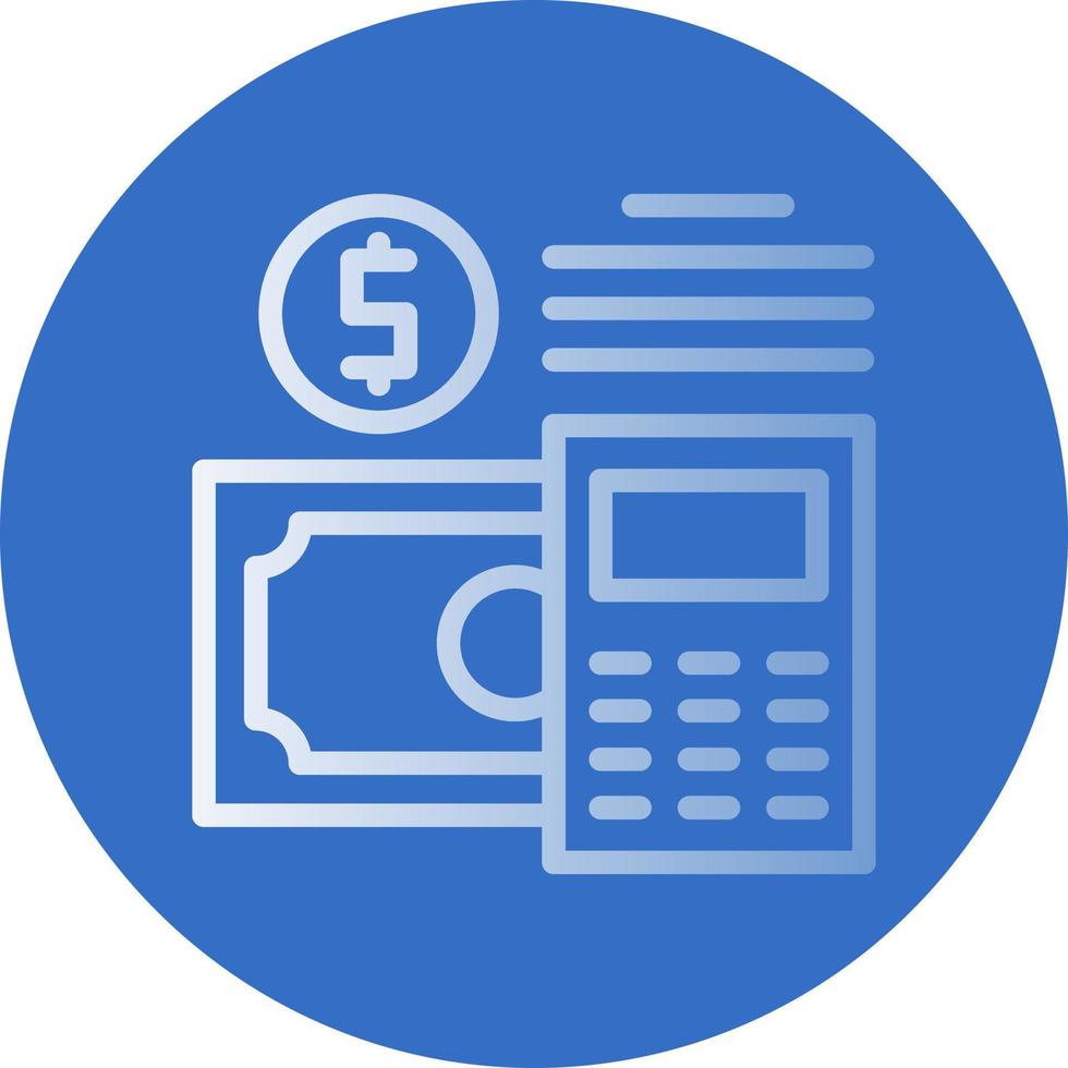 Budget Vector Icon Design