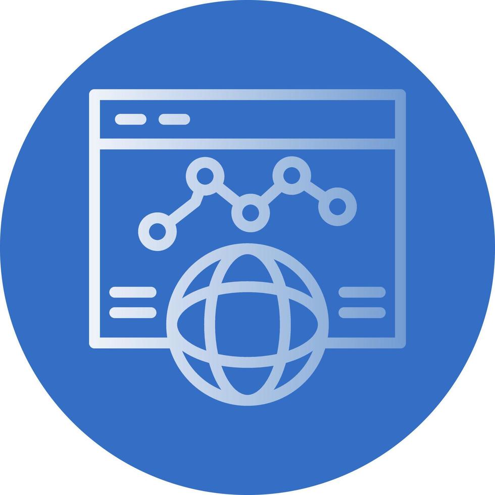 Stock Market Vector Icon Design