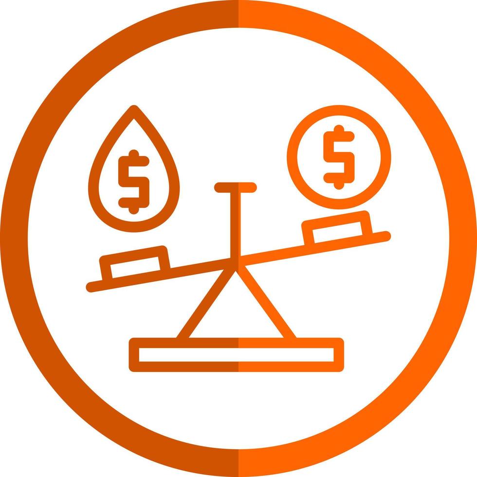 Liquidity Vector Icon Design