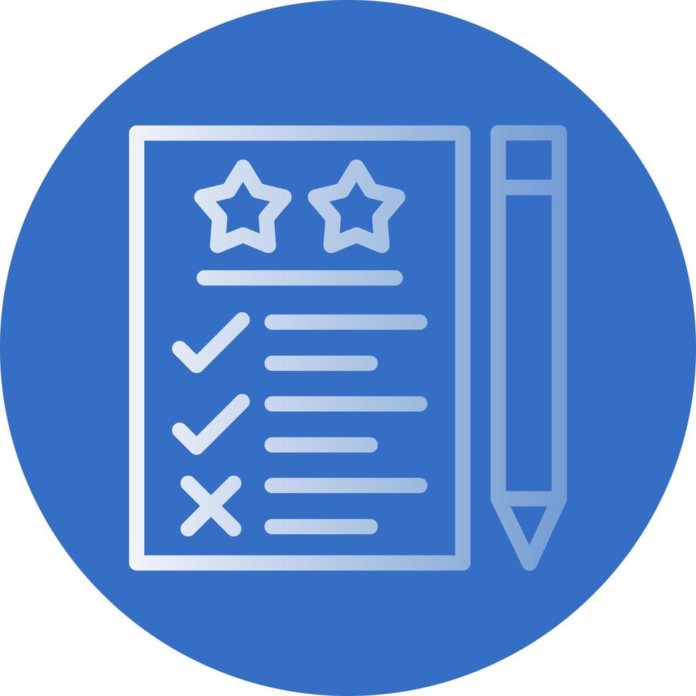 Appraisal Vector Icon Design