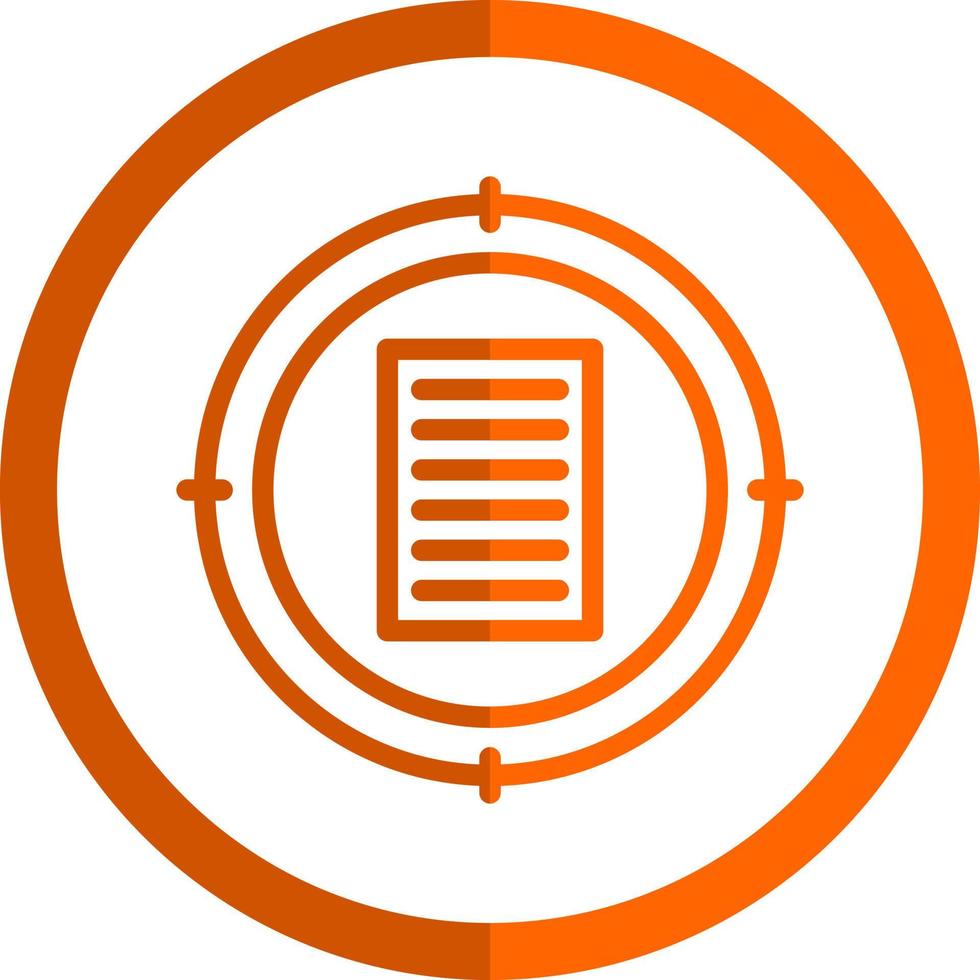 Contextual Targeting Vector Icon Design