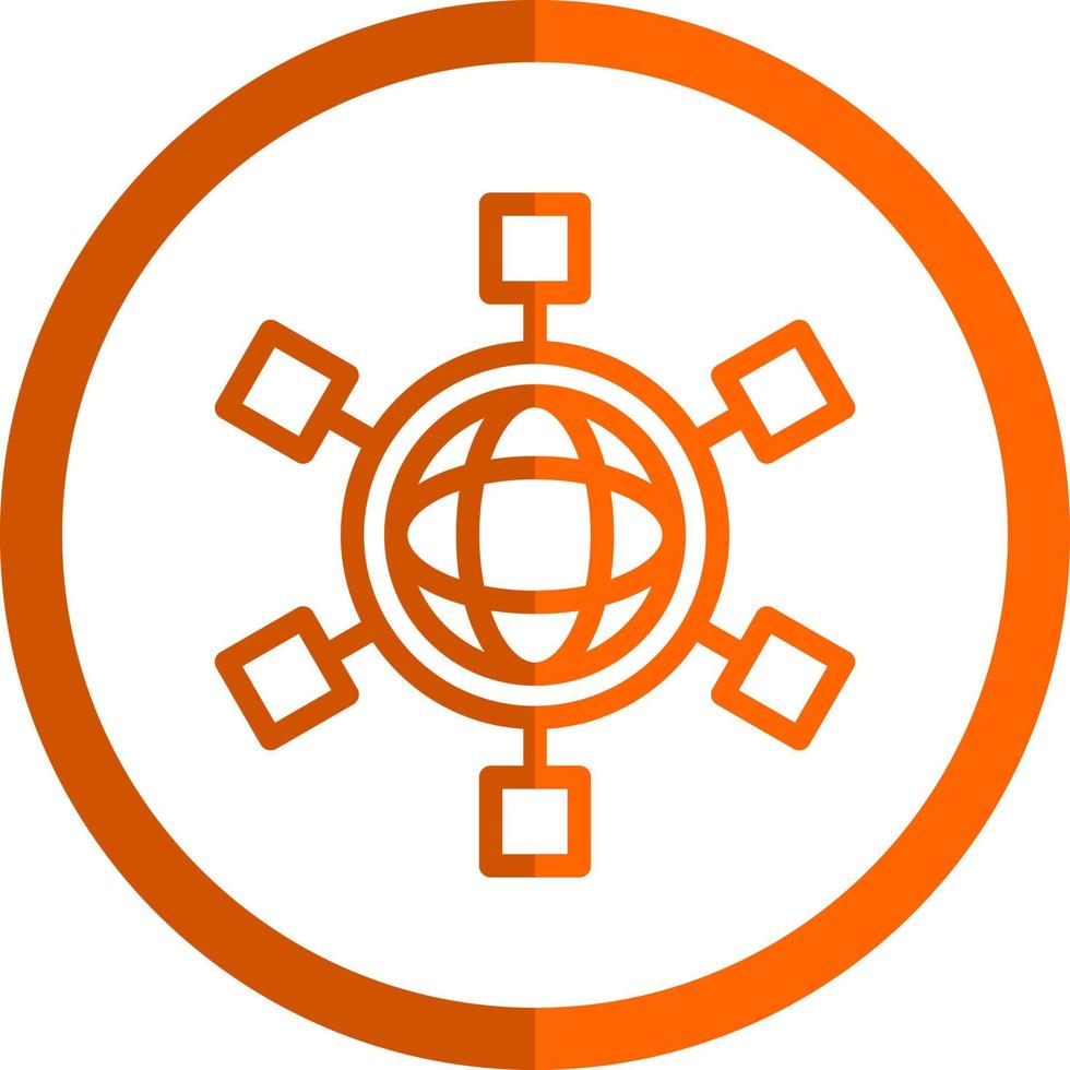 Social Networks Vector Icon Design
