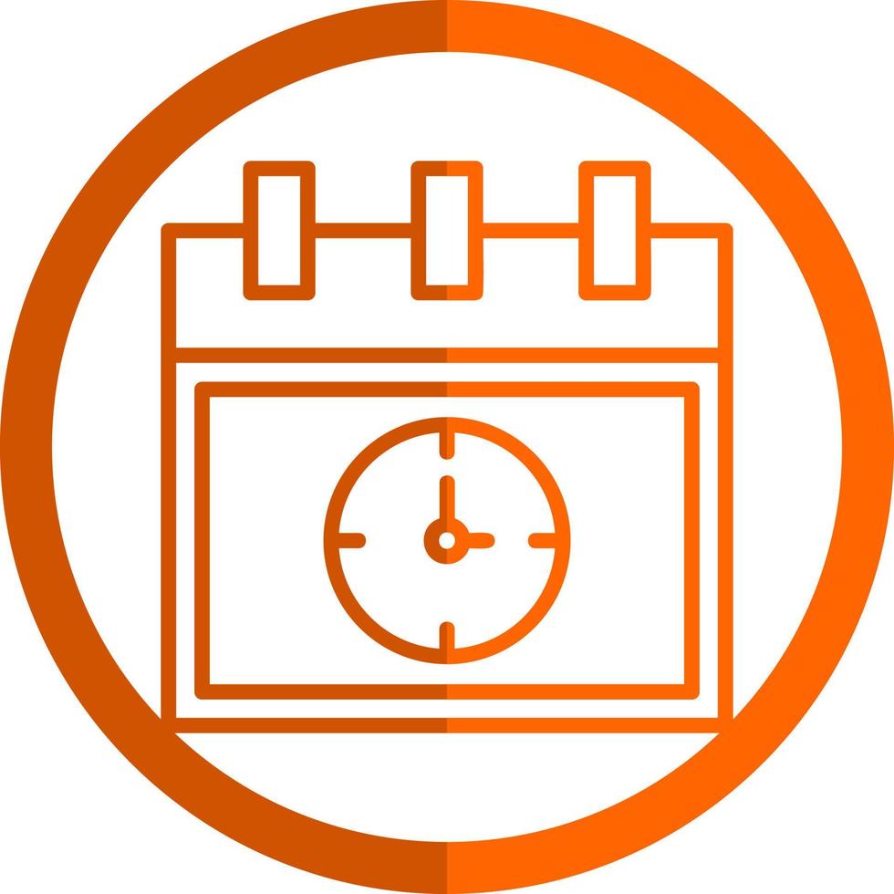 Deadline Vector Icon Design