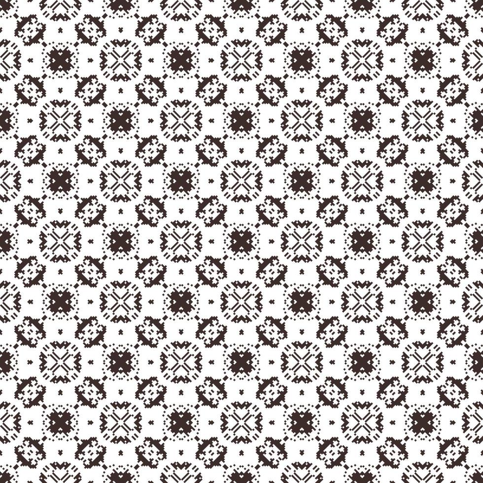 Islamic decorative background made of small squares. The rich decoration of abstract patterns for construction of fabric or paper. vector