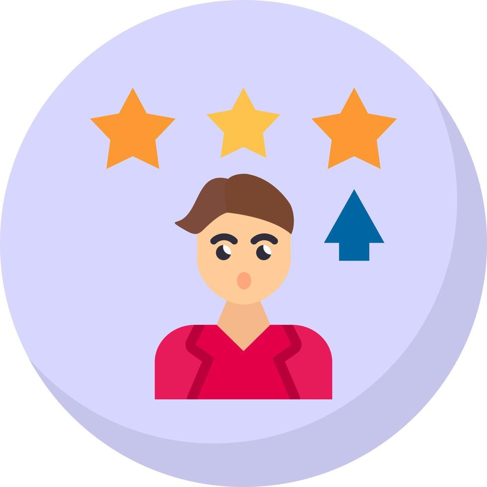 Rating Vector Icon Design