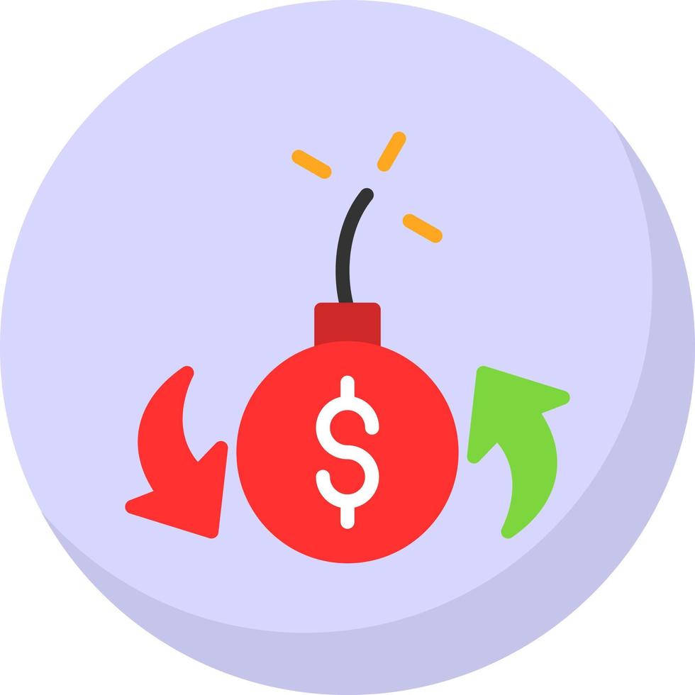 Debt Vector Icon Design