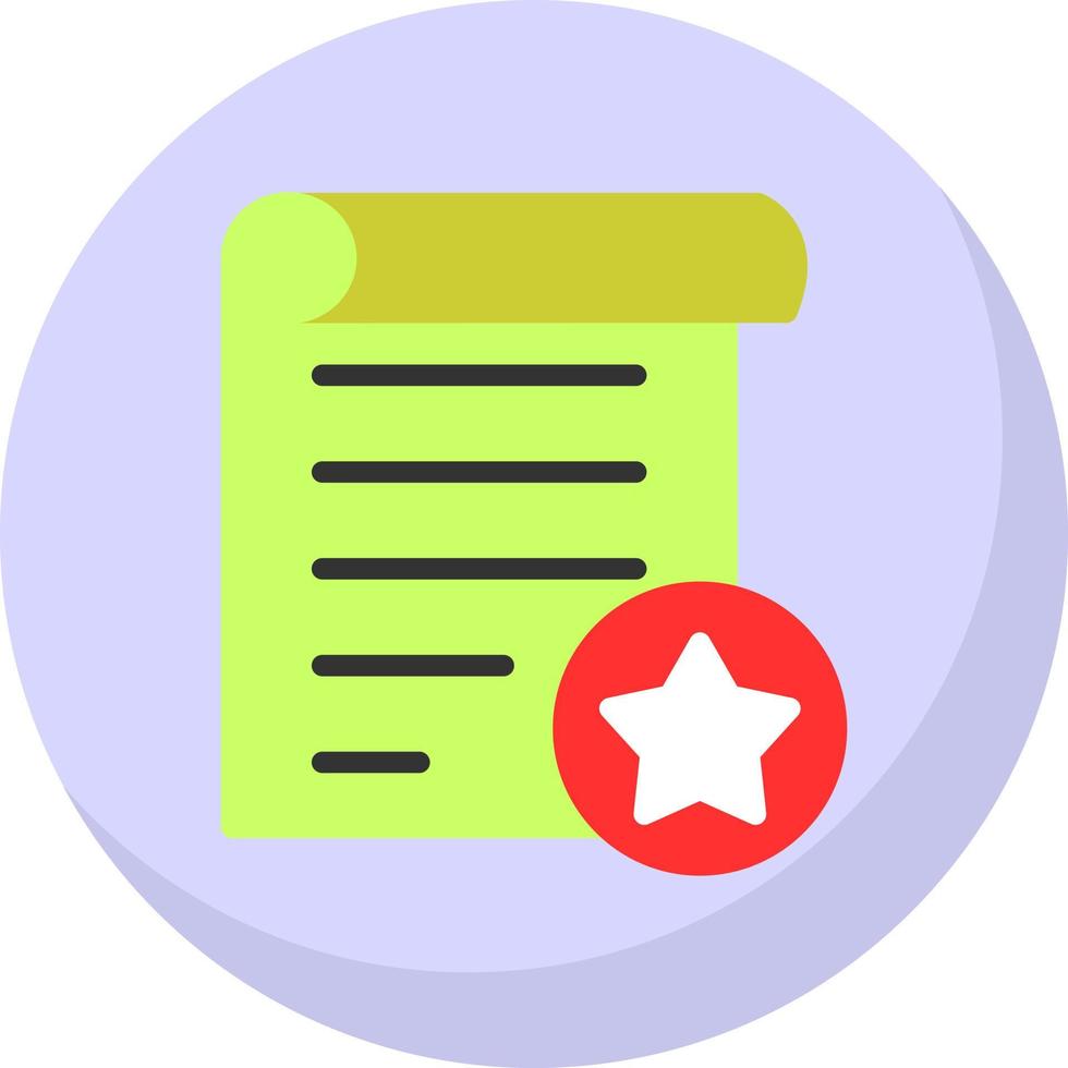 Assessment Vector Icon Design