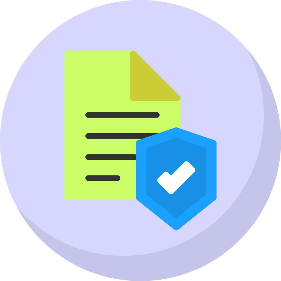 diseño de icono de vector de seguro