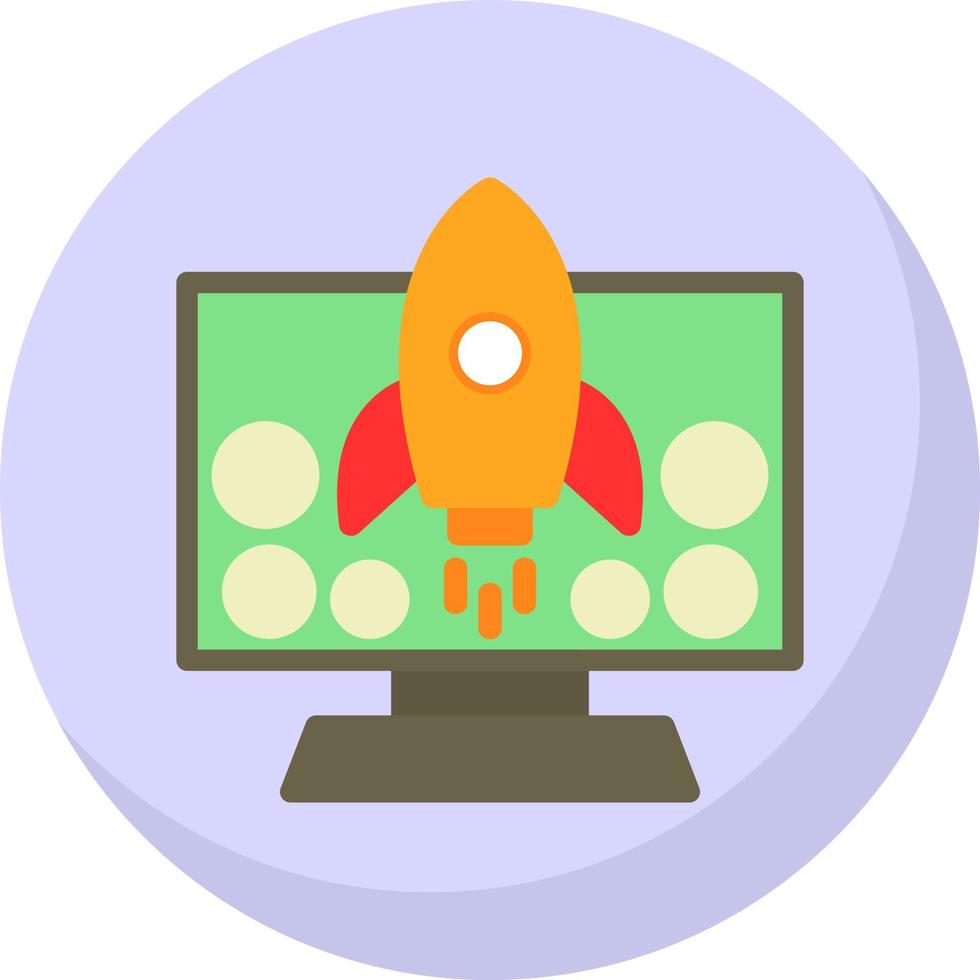 Launch Vector Icon Design