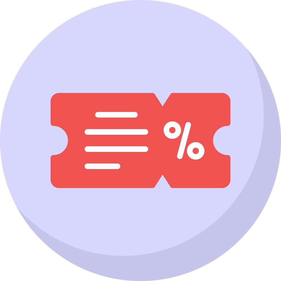 Voucher Vector Icon Design