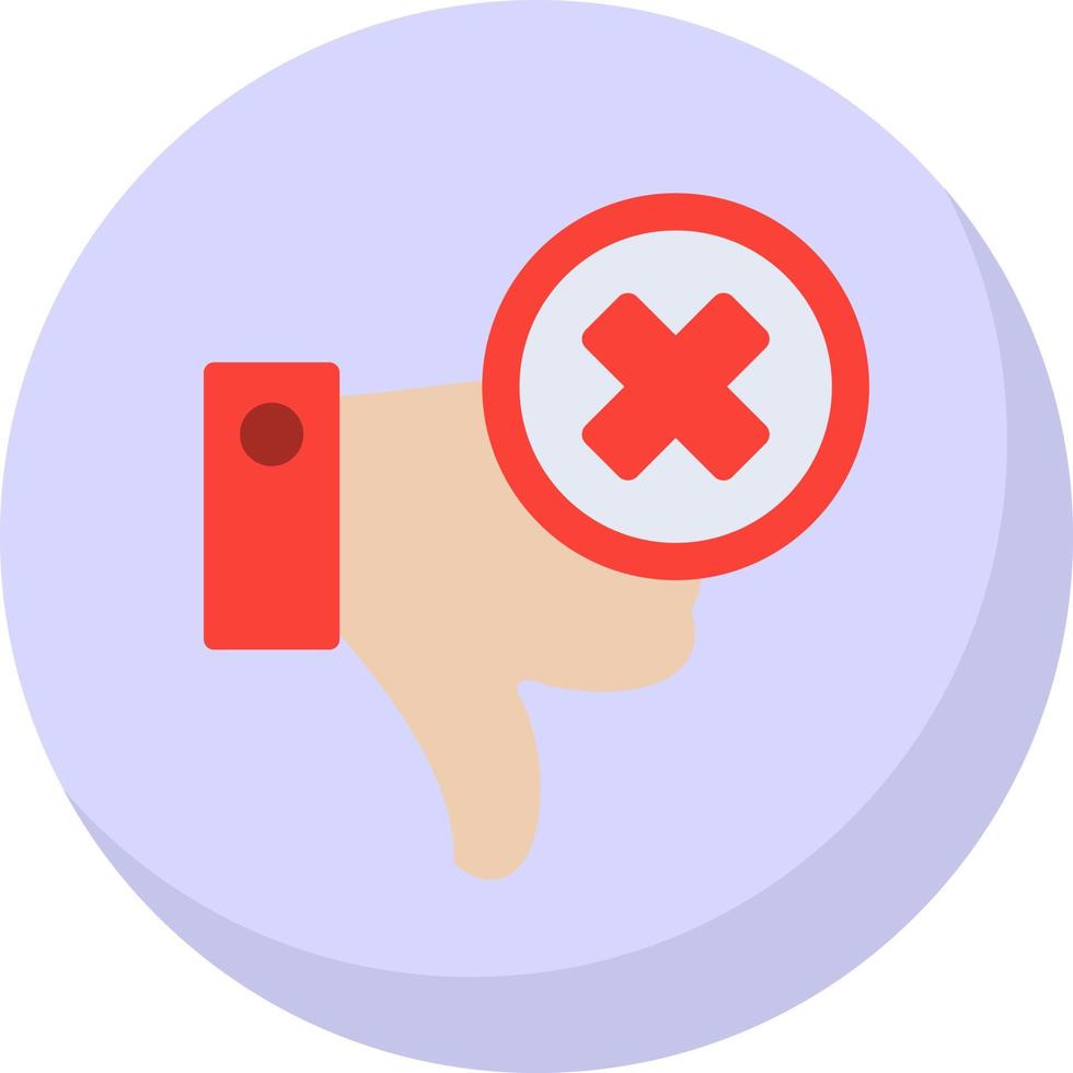 Failure Vector Icon Design
