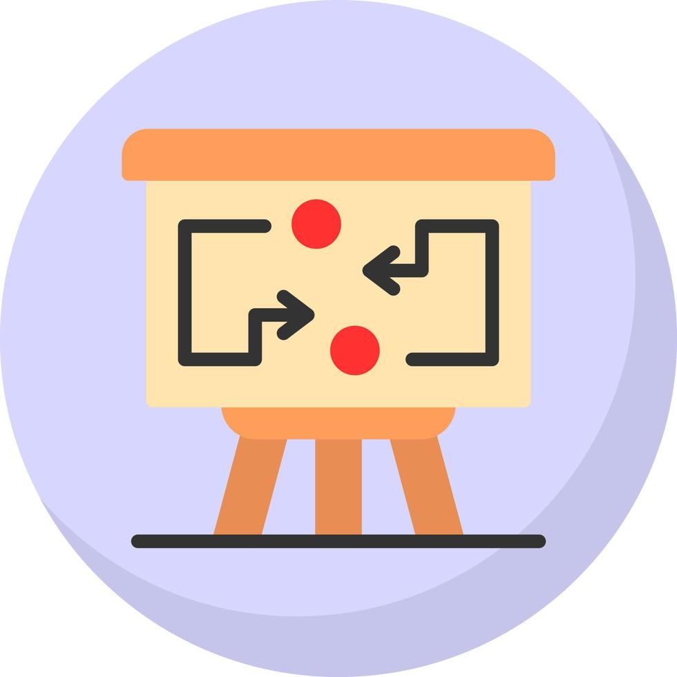 Workflow Vector Icon Design