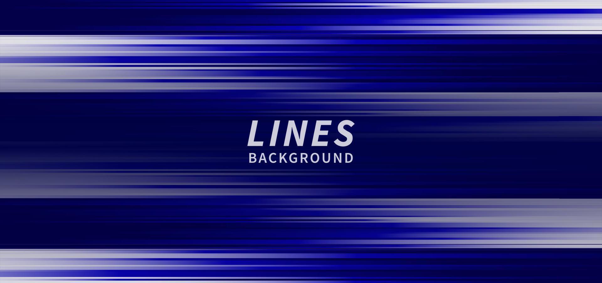 Abstract horizontal light white and blue stripe lines background. vector