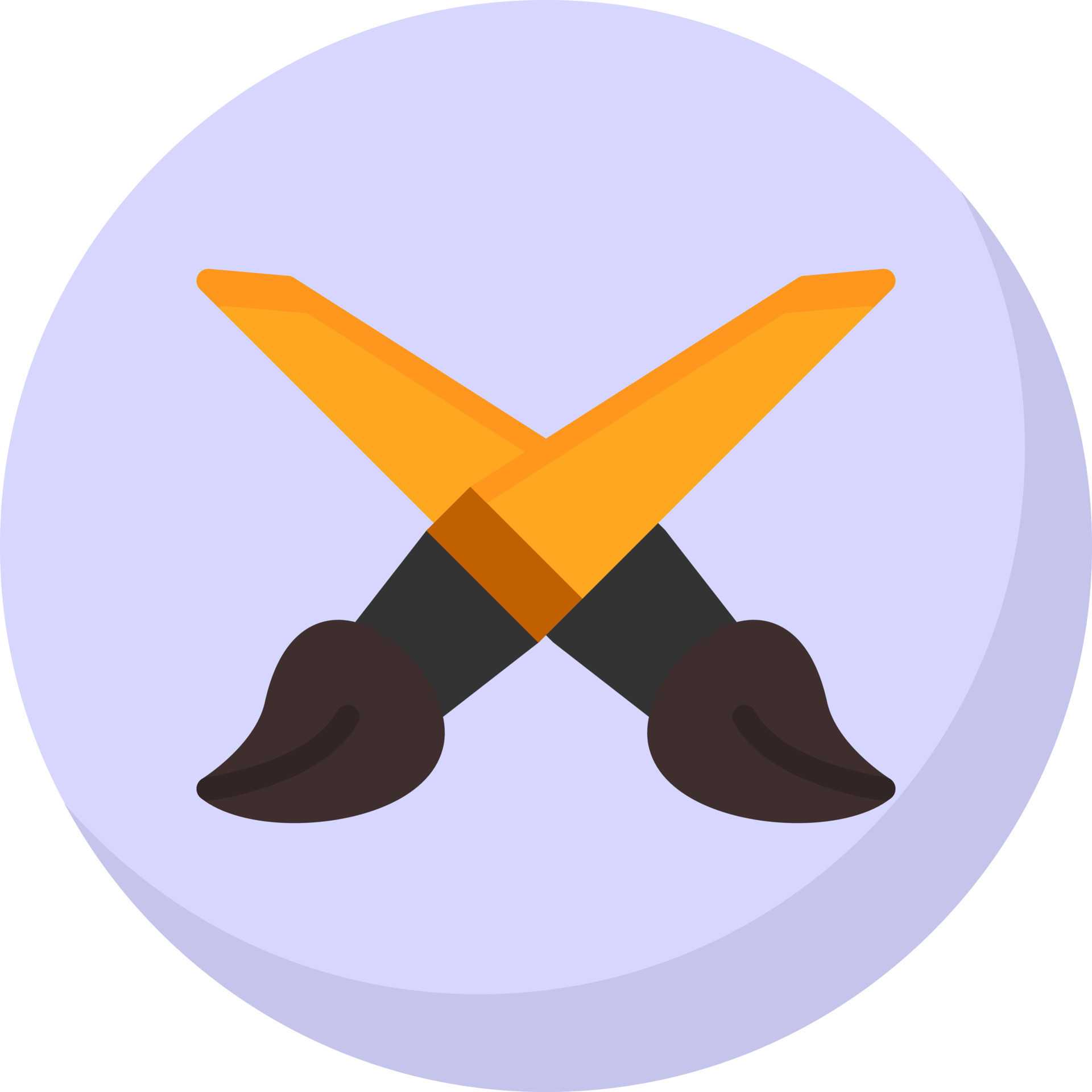 Brushes Vector Icon Design 20864547 Vector Art at Vecteezy