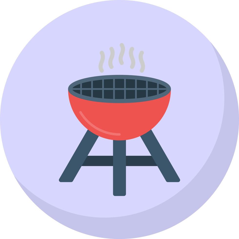 diseño de icono de vector de parrilla