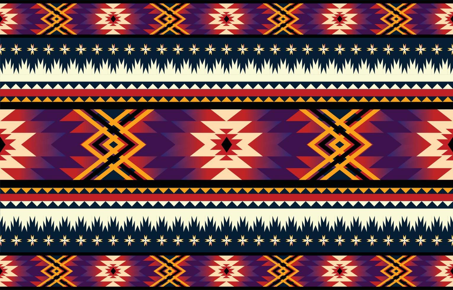 étnico geométrico oriental y occidental modelo. americano, azteca,motivo,tribal, textil modelo. diseño para tela, cortina, fondo, alfombra, fondo de pantalla, ropa, envoltura, azulejo.textil motivo vector