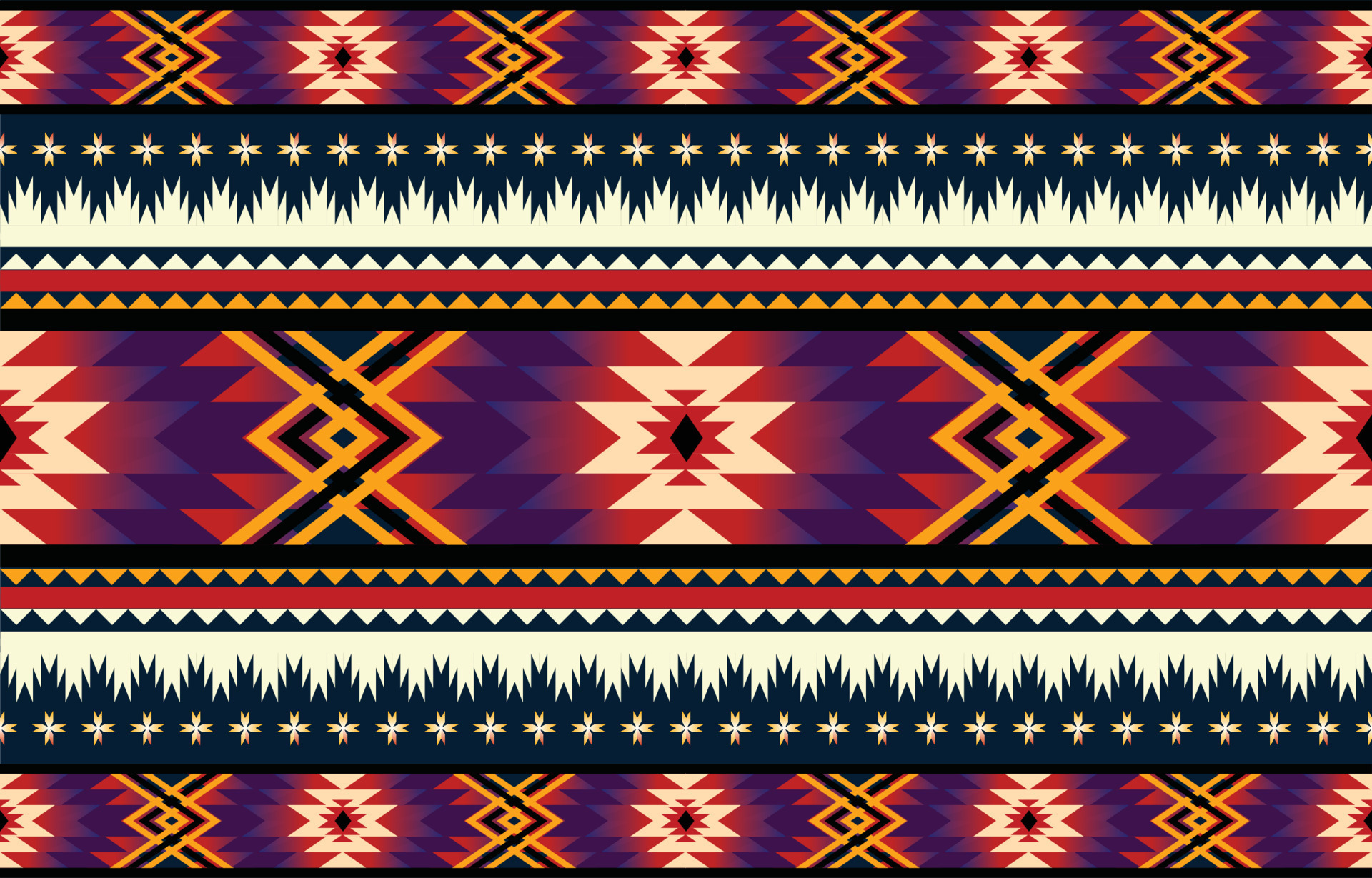 Ethnic geometric oriental and western pattern. American, Aztec,motif ...