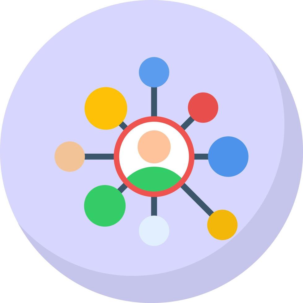 Marketing Network Vector Icon Design