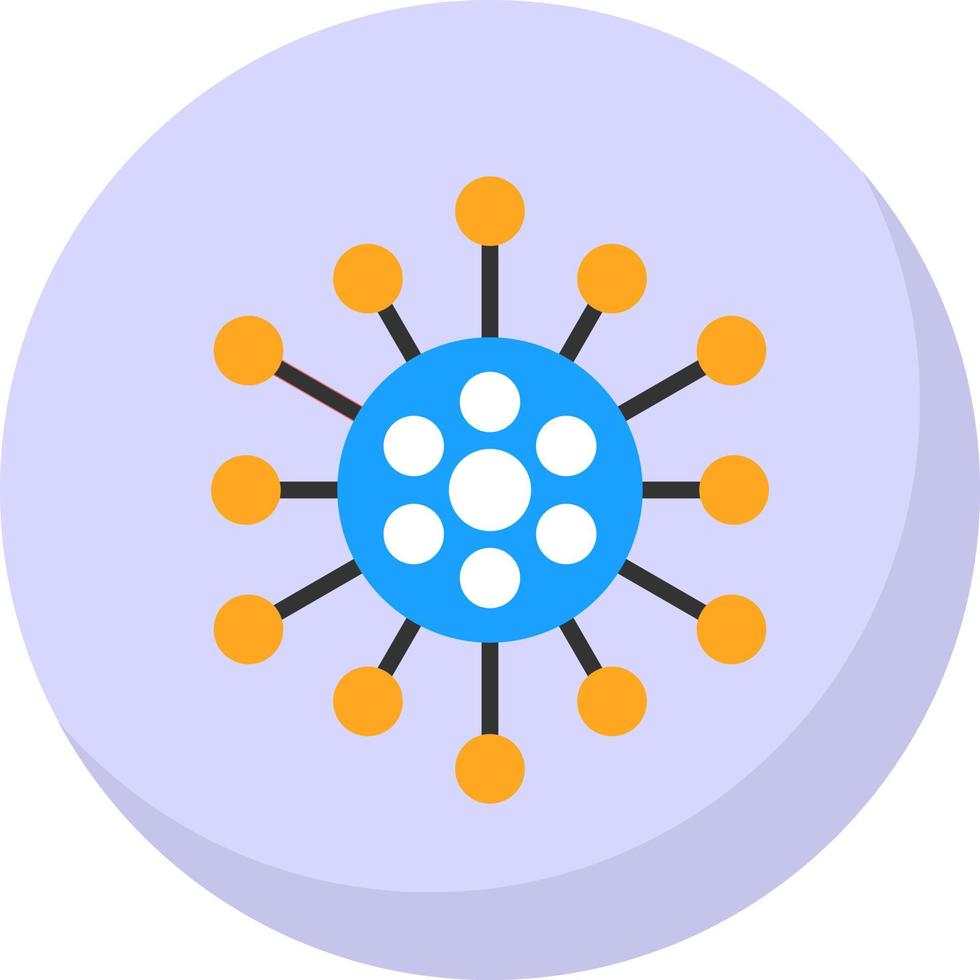 Virus Vector Icon Design
