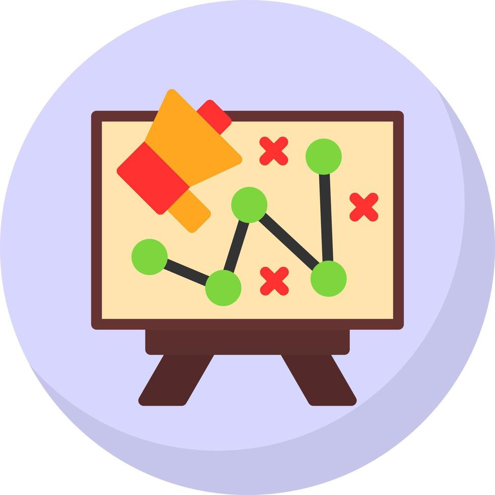 Marketing Strategy Vector Icon Design
