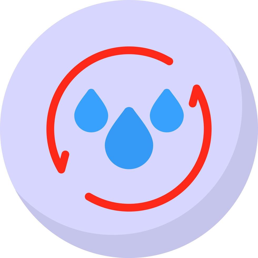 Save Water Vector Icon Design