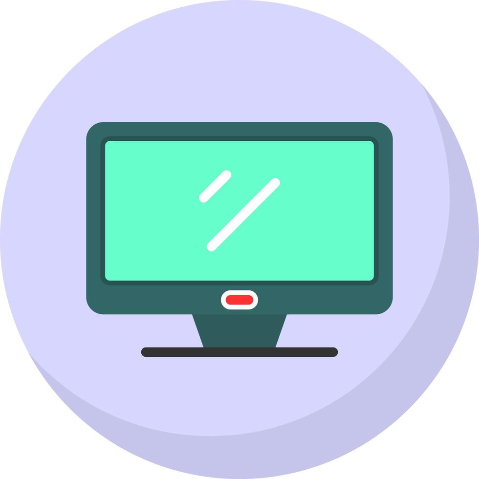 Monitor Vector Icon Design