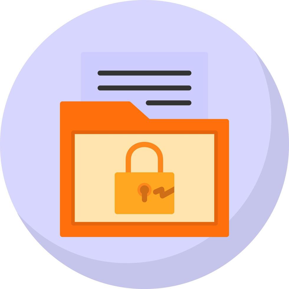 Personal Data Breach Vector Icon Design