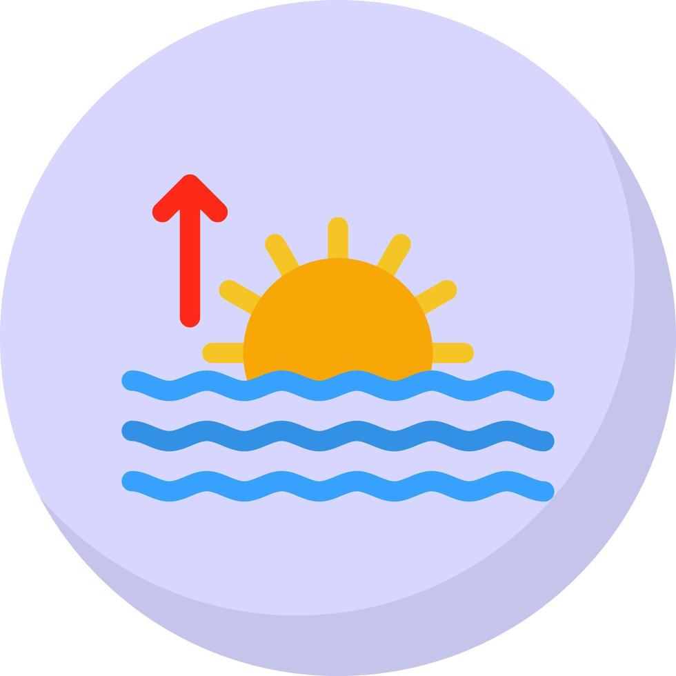 diseño de icono de vector de amanecer