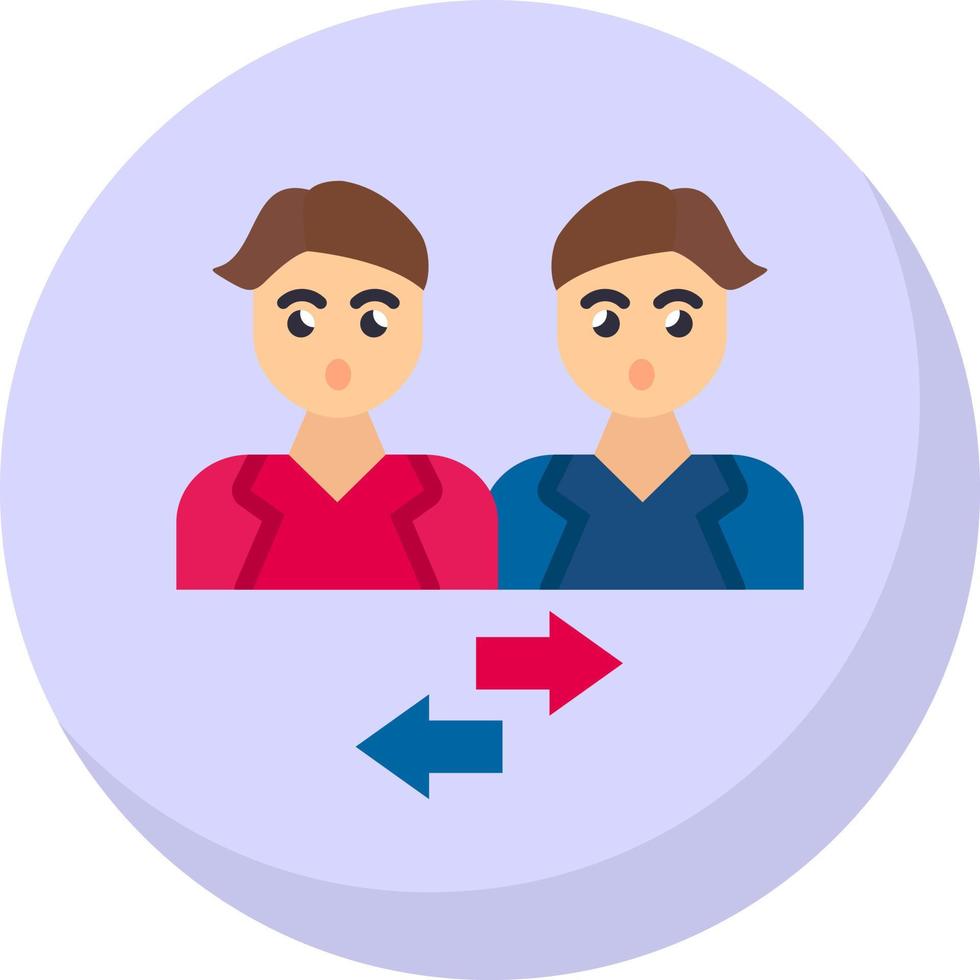 Exchange Vector Icon Design