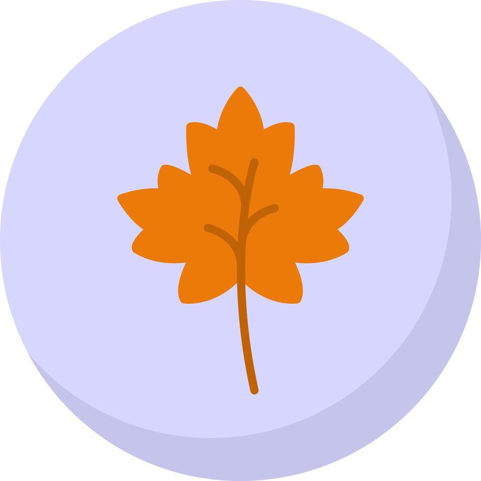 Autumn Leaves Vector Icon Design