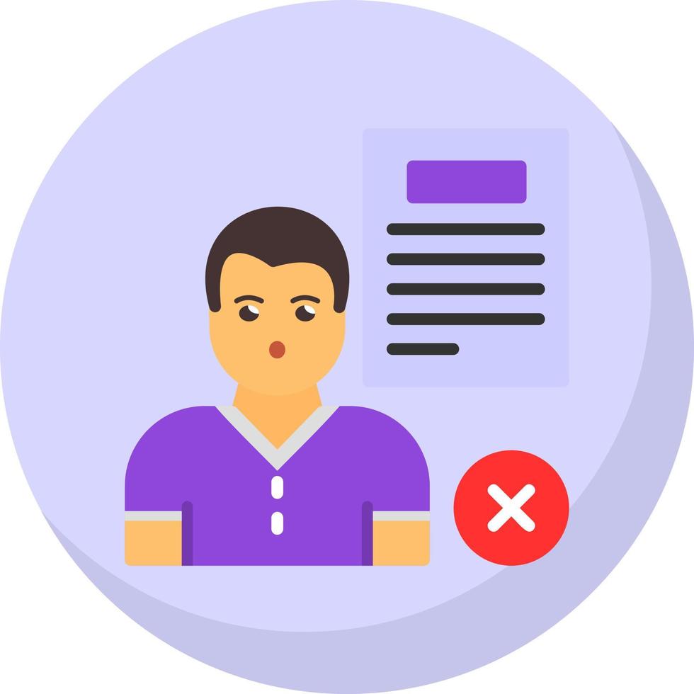 Complaint Vector Icon Design