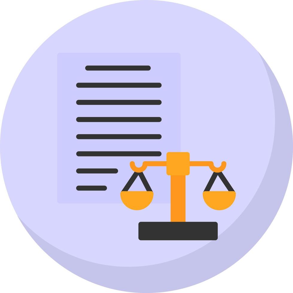 Lawful Basis Vector Icon Design