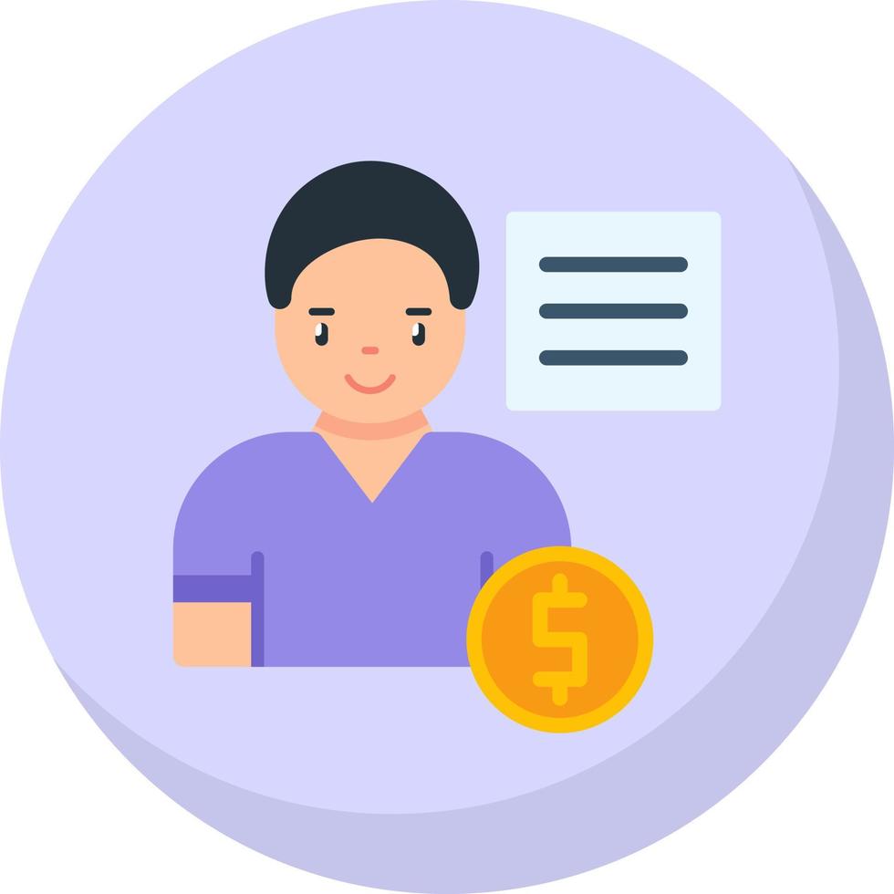 Employee Costs Vector Icon Design
