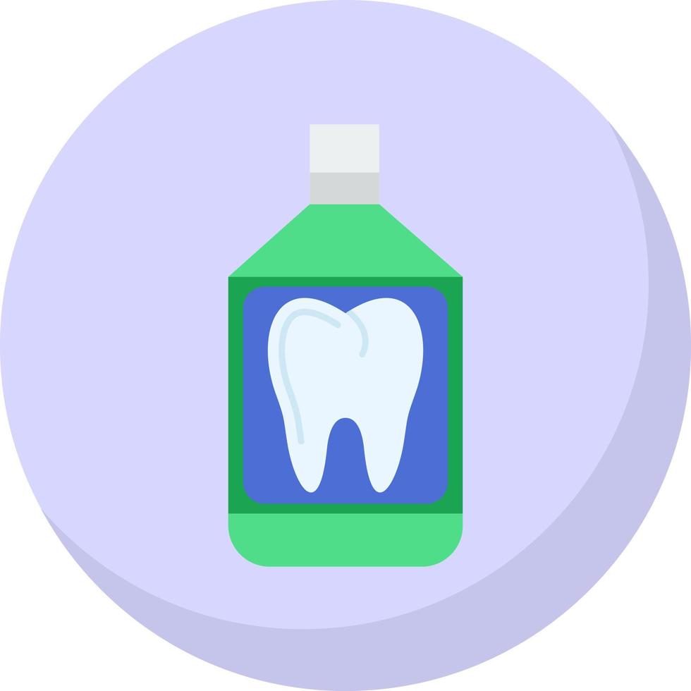 Mouthwash Vector Icon Design