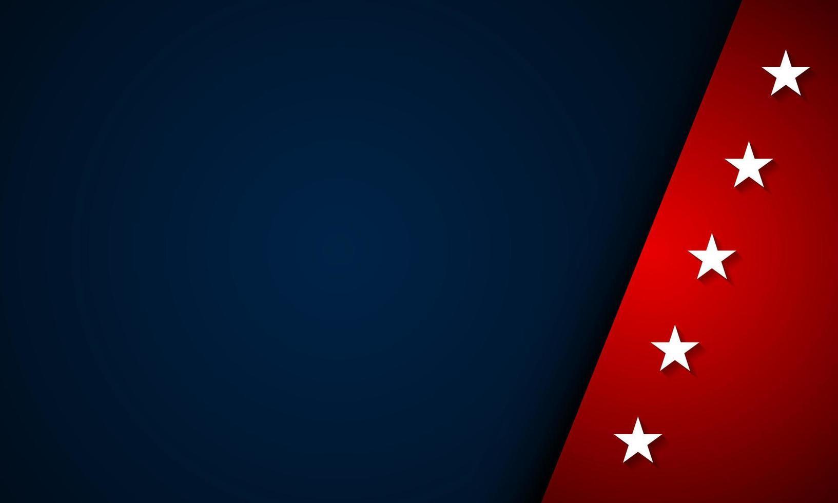Abstract Red Blue Background Design. vector