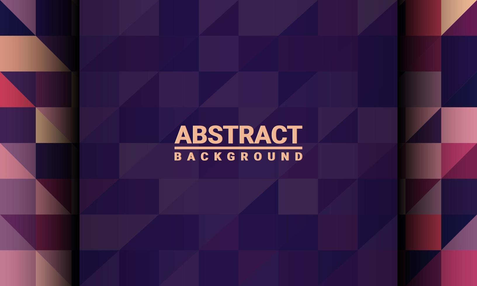 Abstract Square Triangle Background Design. vector