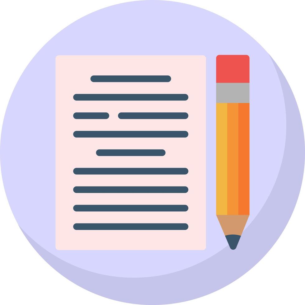 Copywriting Vector Icon Design