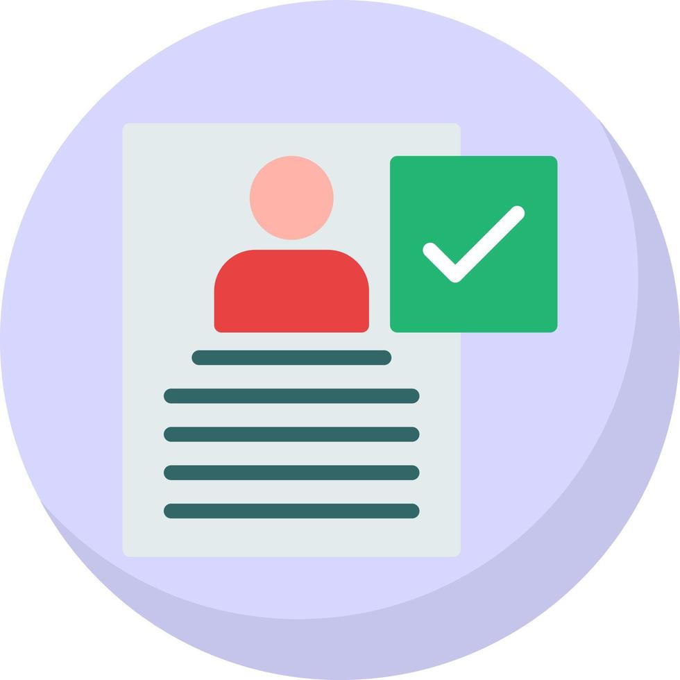 Approved Vector Icon Design