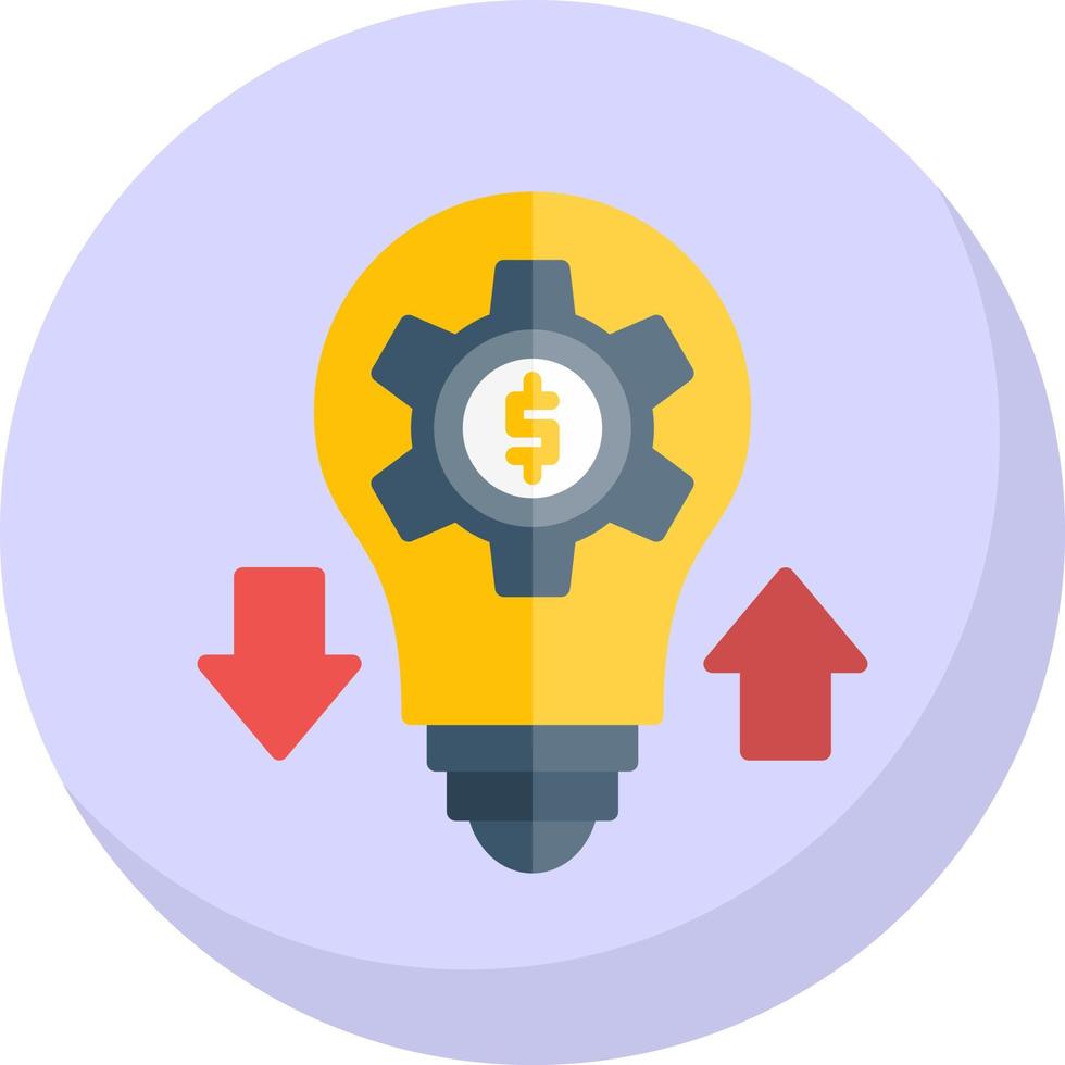 Project Revenue Vector Icon Design