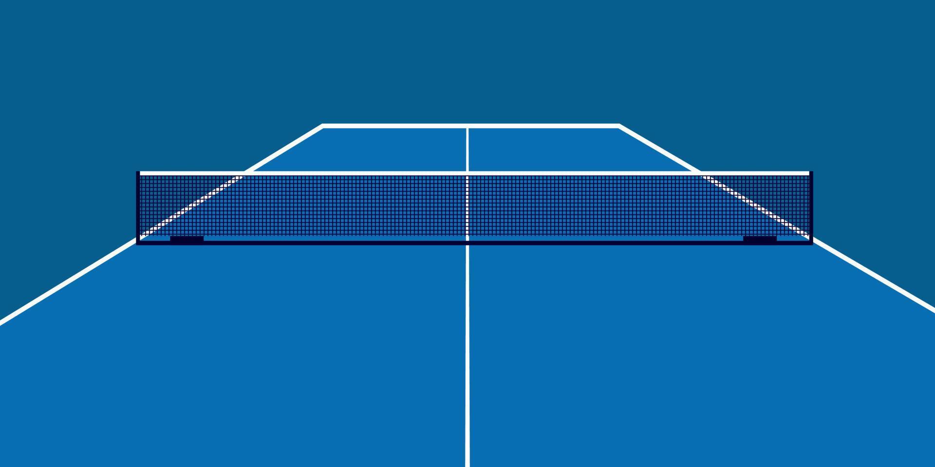 Template for poster, card, or ticket. Racket for table tennis and ball. Vector illustration.