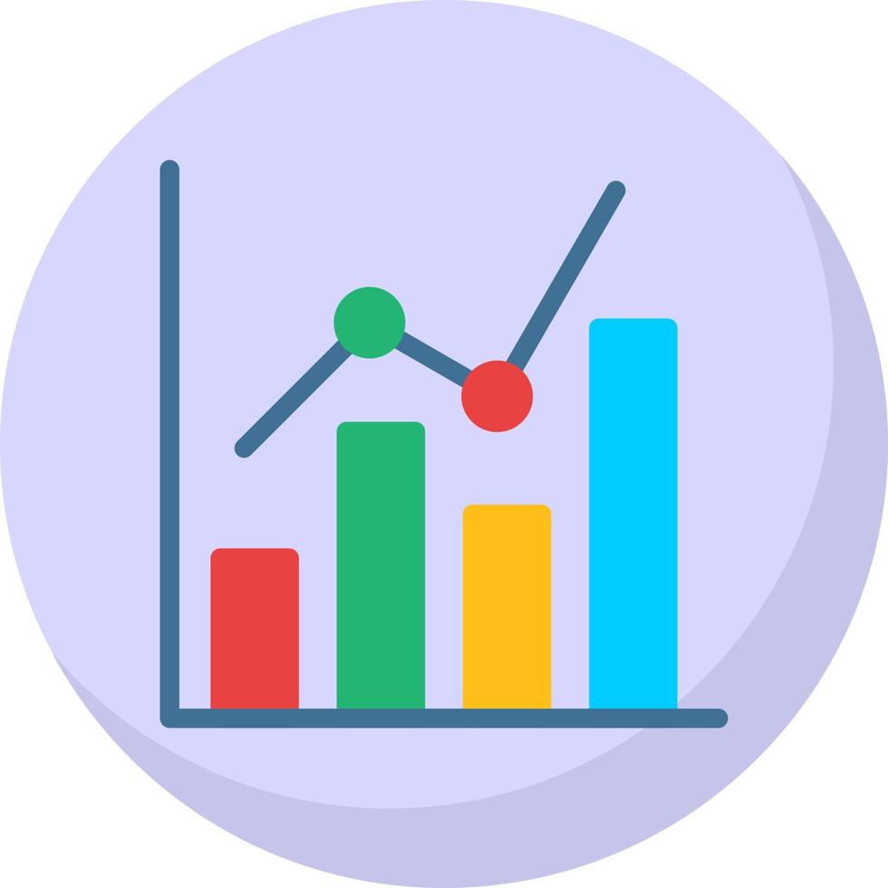 Market Analytics Vector Icon Design