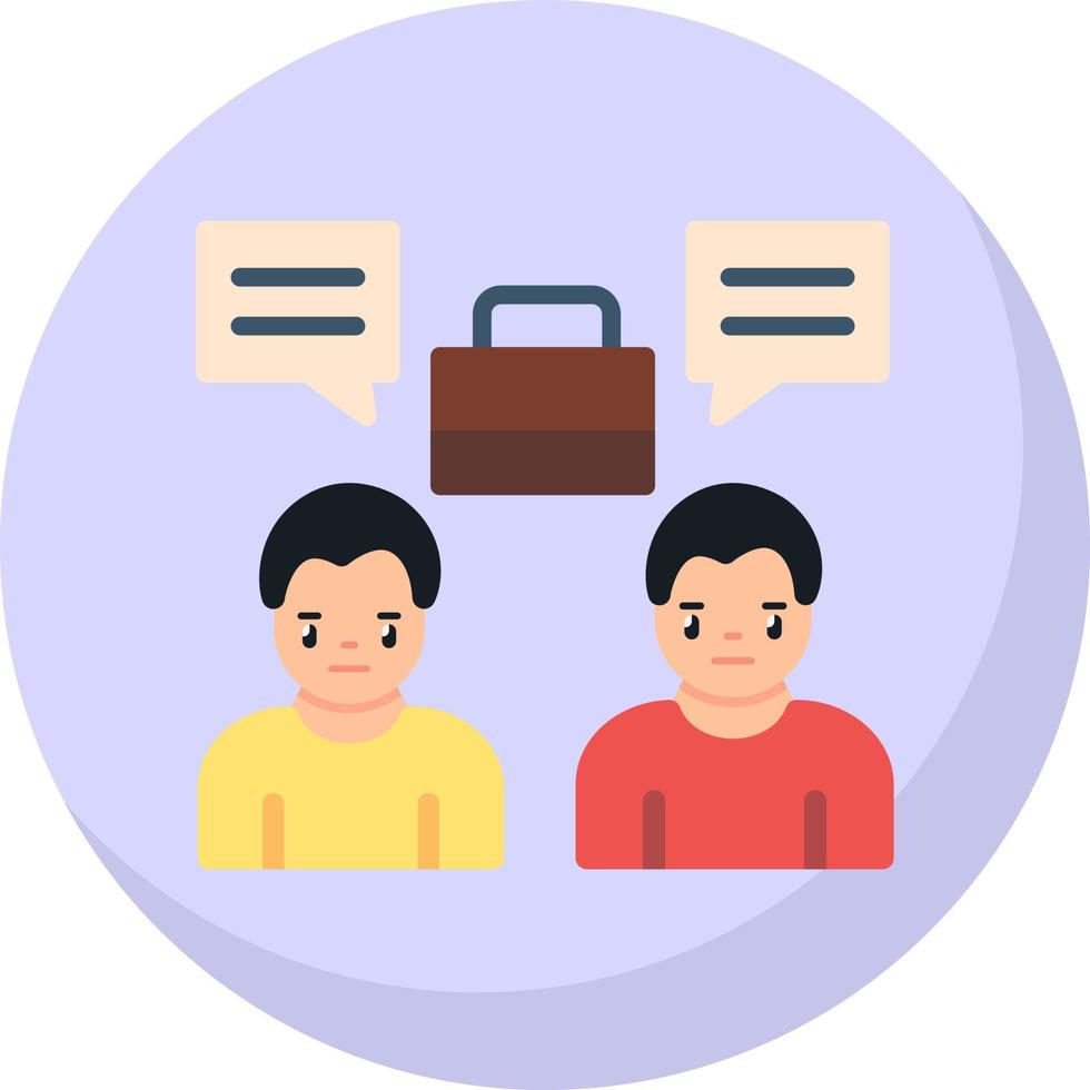 Business Dialog Vector Icon Design