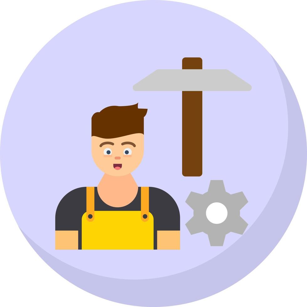 Child Labour Vector Icon Design