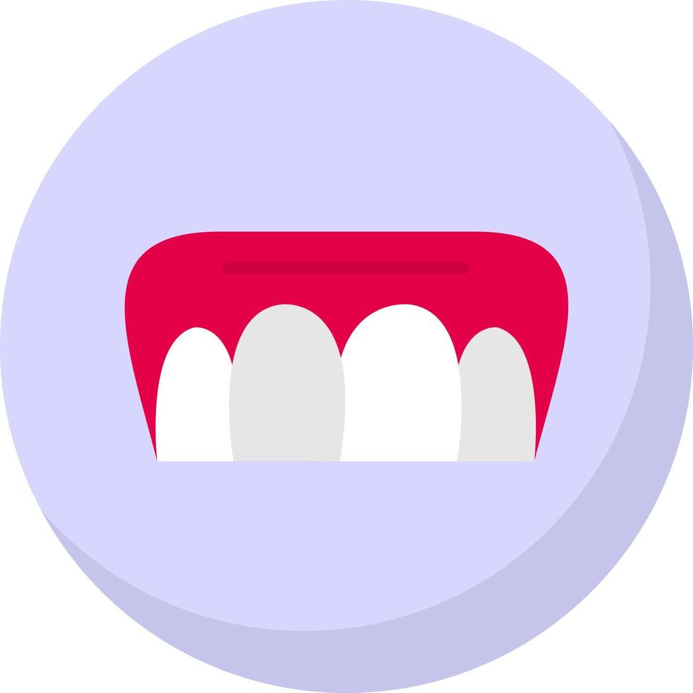 Incisor Vector Icon Design