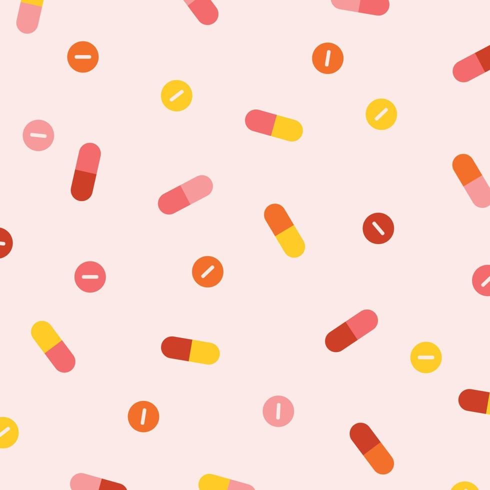 A holiday card on the topic of medicine vector