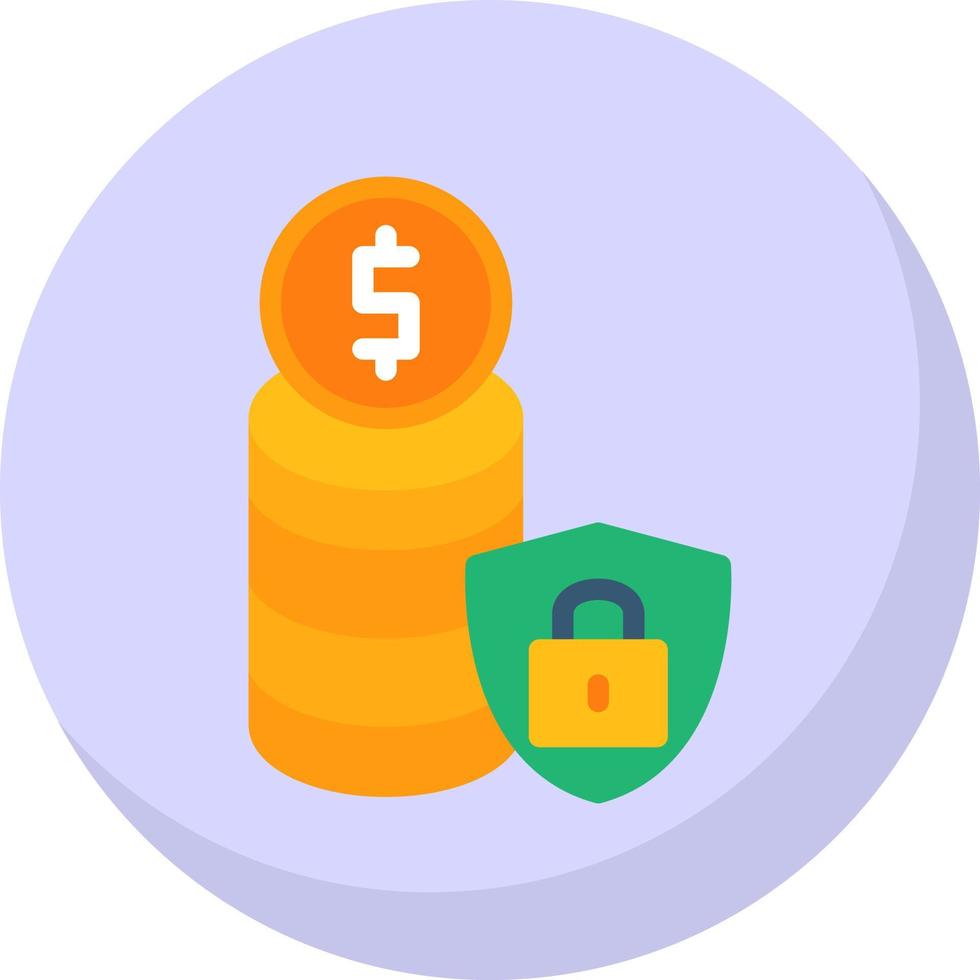 Funds Protection Vector Icon Design