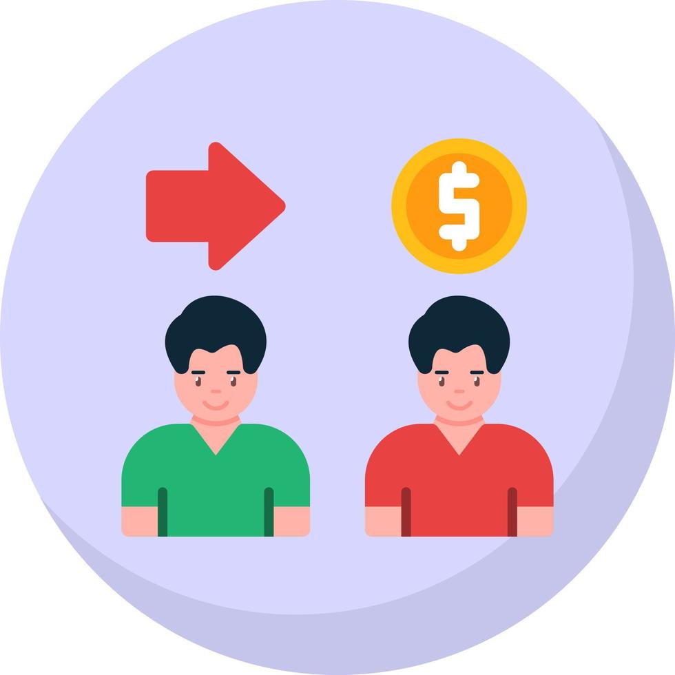 Loan Money Vector Icon Design