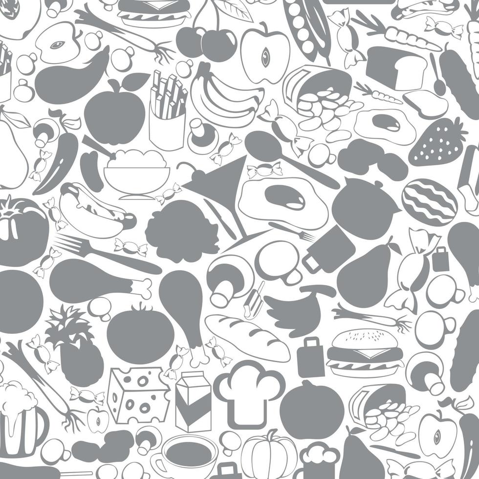 Background made of meal. A vector illustration