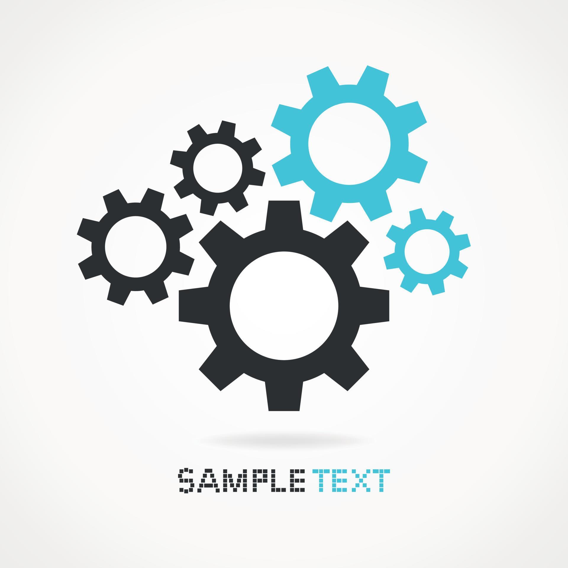 Gear wheel from tools. A vector illustration 20867775 Vector Art at