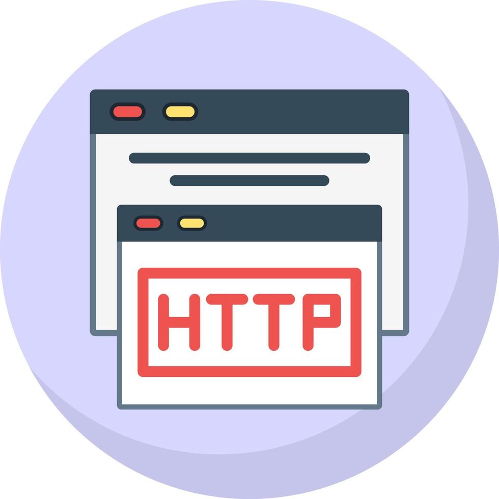 Http Vector Icon Design